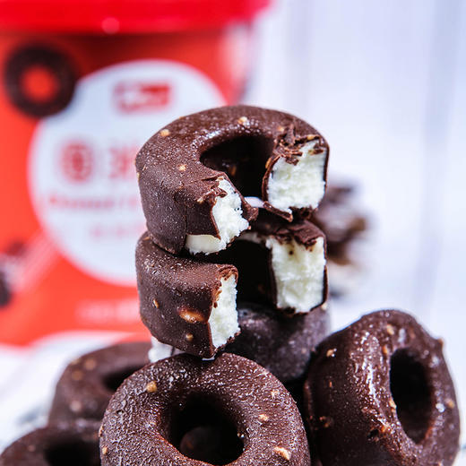 【多口味选择】奥雪圈我一下冰激凌402g/桶 (巧克力香草/巧克力香草) 商品图6