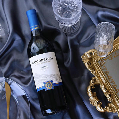 750ml蒙大菲木桥美乐红葡萄酒 / 酒精度13.5% 商品图1