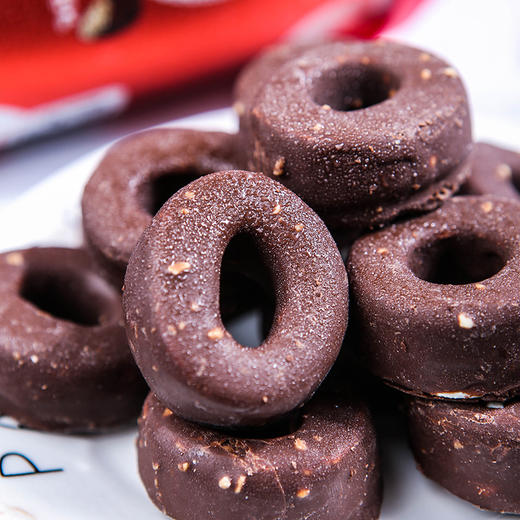 【多口味选择】奥雪圈我一下冰激凌402g/桶 (巧克力香草/巧克力香草) 商品图5