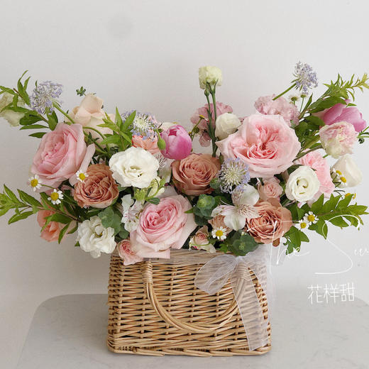 花艺 陌上花开·花篮 商品图0