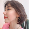 韩国复古大圆环ins耳环 商品缩略图0