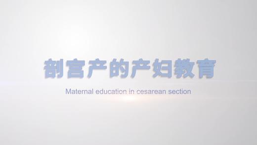 *剖宫产的产妇教育 商品图0