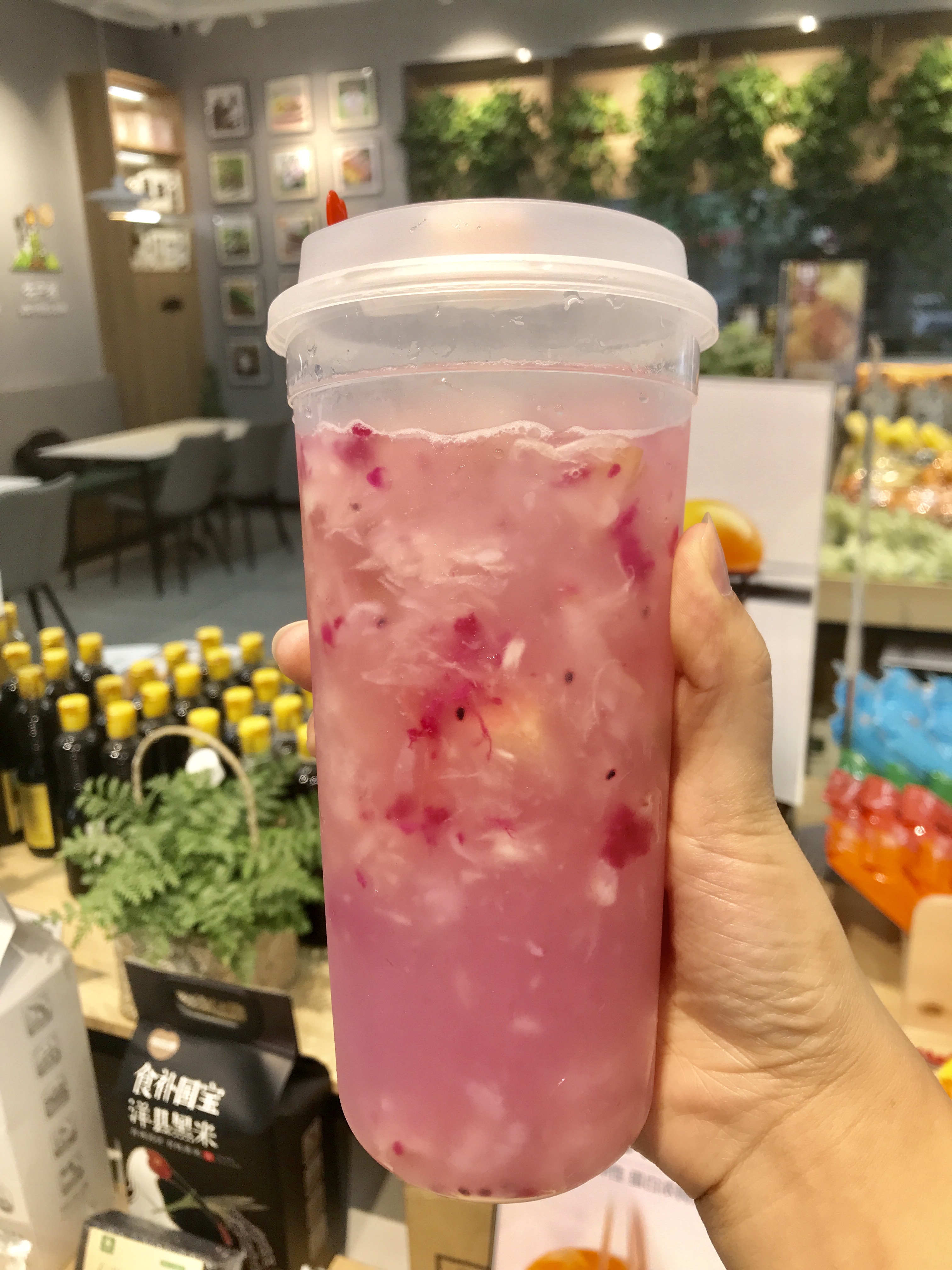 荔枝蜜桃果茶