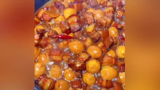 五花肉和鹌鹑蛋的结合 商品图0