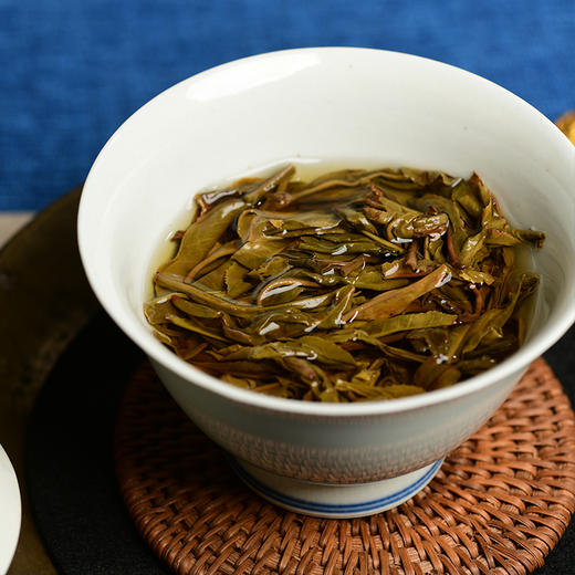 【云海肴普洱生茶】精选景迈山上大叶种  易携带龙珠散叶茶 一颗一泡 100g/罐 中秋送礼礼盒推荐 商品图1