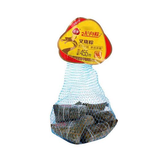 三全龙舟粽网兜叉烧粽455g 商品图0