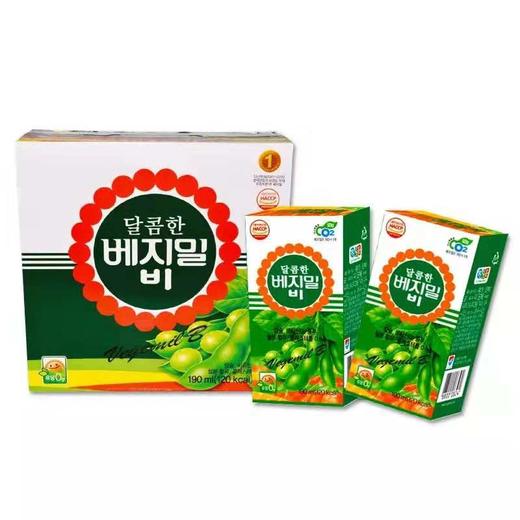 【盒】倍吉美尔 豆奶 甜味B190ml*16 商品图0
