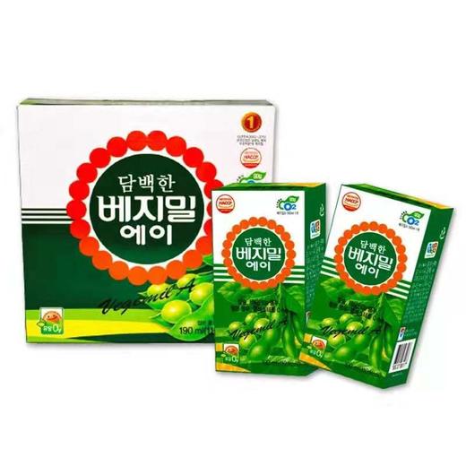 【盒】倍吉美尔 豆奶原味A190ml*16 商品图0