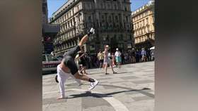 国外街头的街舞