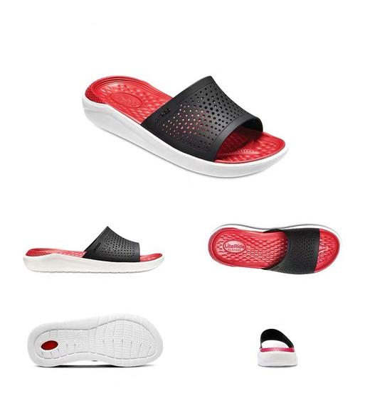 卡骆驰 literide 男女同款休闲轻便防滑透气洞洞拖鞋