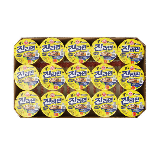 【整箱】不倒翁 真拉面小杯不辣65g*15  商品图0