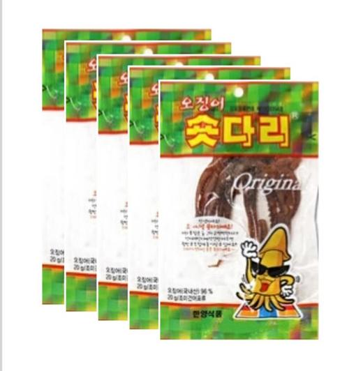 【捆绑】鱿鱼小腿20g*5  商品图0