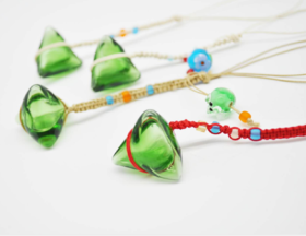 【台湾UhomeX上手】端午琉璃手工饰品