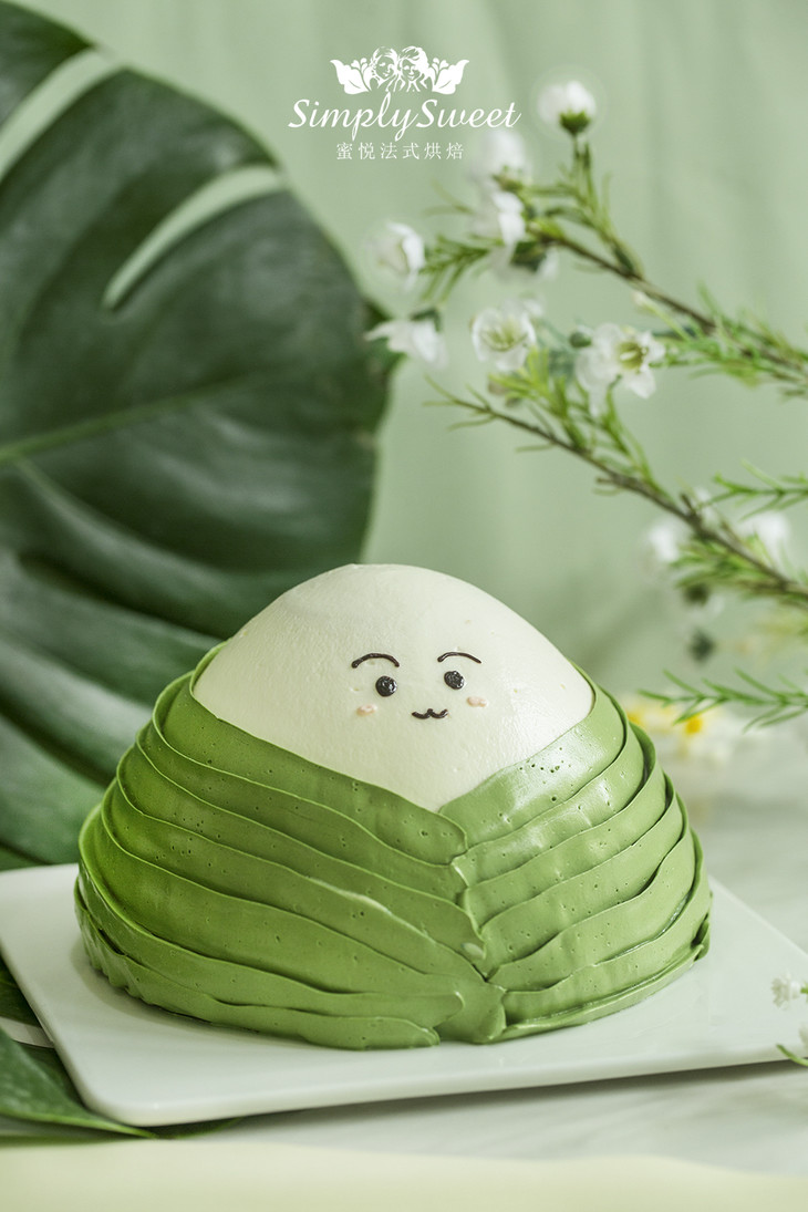 咸蛋黄肉松创意粽子mini蛋糕(需提前一天预订) - 蜜悦法甜