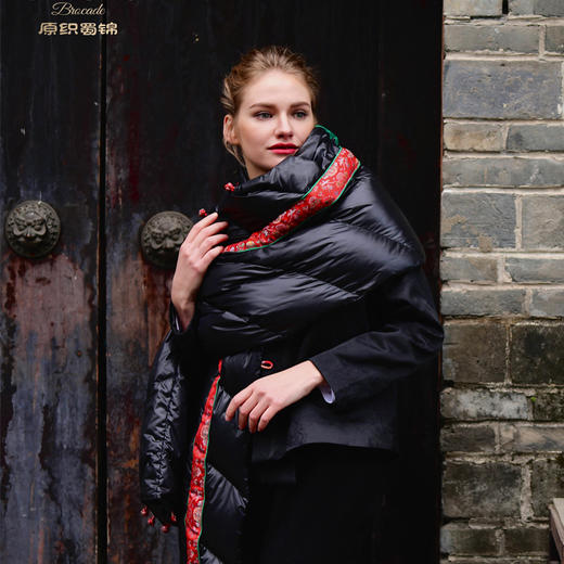 HP17714-4鹅绒披肩 商品图0