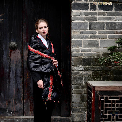 HP17714-4鹅绒披肩 商品图1