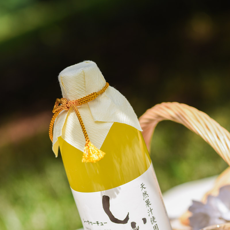 柑橘の二重奏 酸得上瘾 日本原装进口宫下四季柑小青桔酒500ml 20度烈