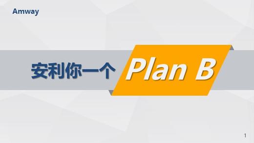 安利你一个PlanB 商品图0