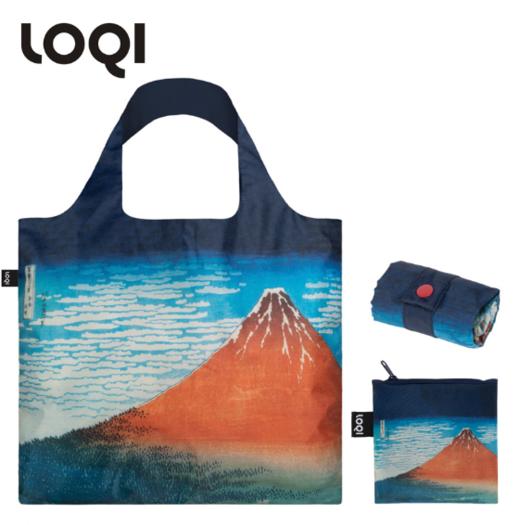 德国LOQI博物馆系列收纳折叠环保袋-红富士山 商品图0