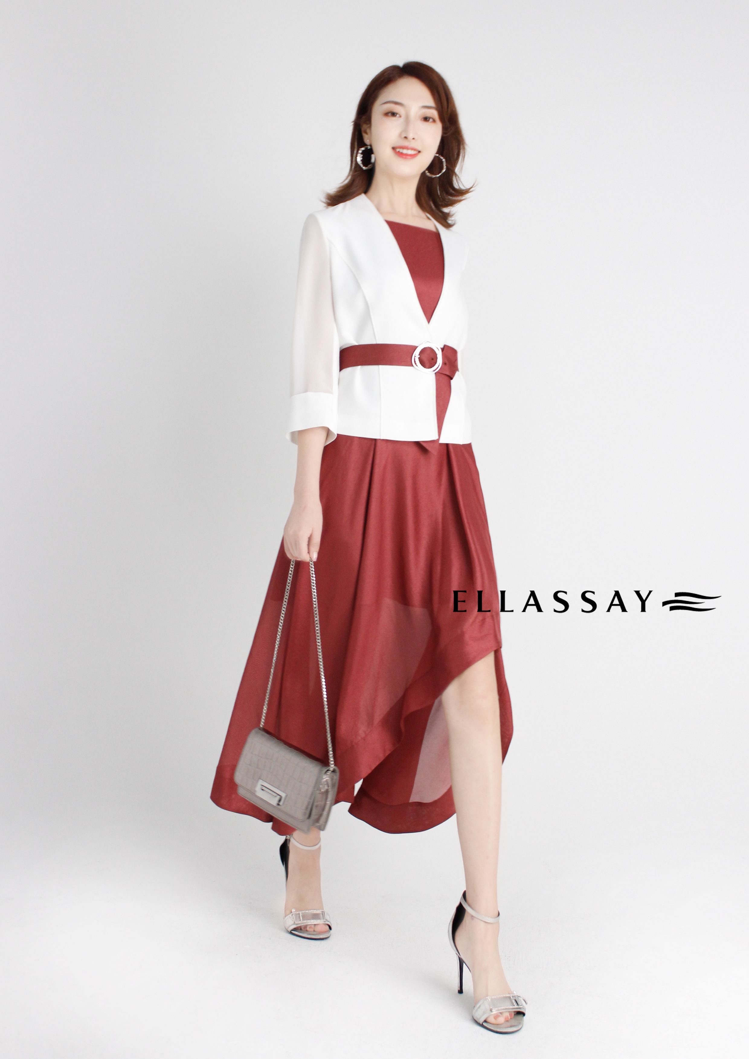 歌力思/ellassay 西装搭配连衣裙套装