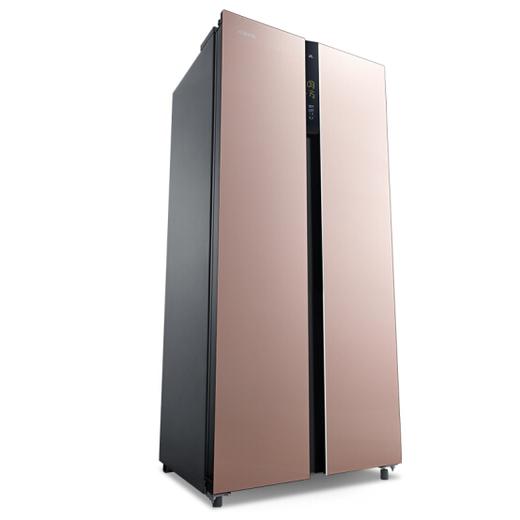 康佳 冰箱 BCD-408WD5EBXP 408升对开门冰箱 风冷无霜 变频 超薄机身 隐藏式把手 玫瑰金 商品图1