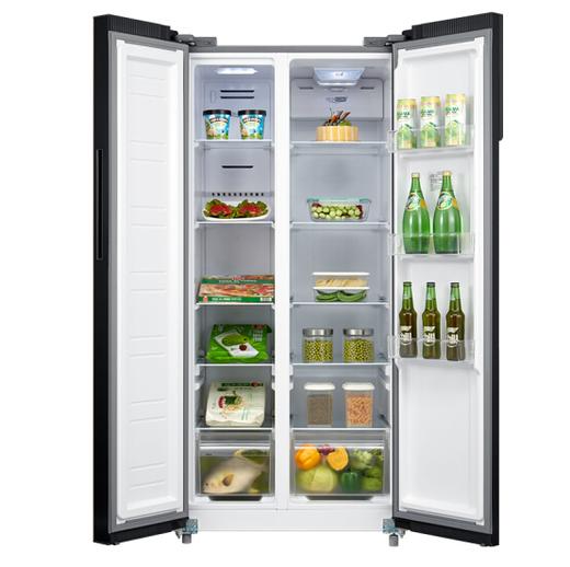 康佳 冰箱 BCD-408WD5EBXP 408升对开门冰箱 风冷无霜 变频 超薄机身 隐藏式把手 玫瑰金 商品图4