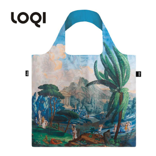 德国LOQI博物馆系列收纳折叠环保袋-岛上风景 商品图0