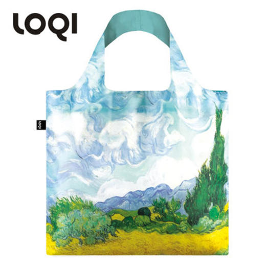 德国LOQI博物馆系列收纳折叠环保袋-麦田 商品图0