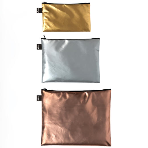 德国LOQI艺术系列潮流收纳袋-哑光金属系列 商品图0