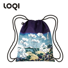 德国LOQI博物馆系列轻便双肩束口包-御殿山