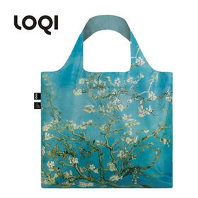 德国LOQI博物馆系列收纳折叠环保袋-梵高杏花