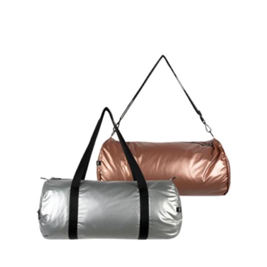 德国LOQI博物馆系列轻便折叠旅行袋-哑光银&哑光玫瑰金 商品图0