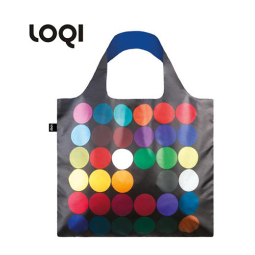 德国LOQI博物馆系列收纳折叠环保袋-圆点 商品图0
