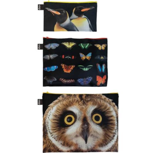德国LOQI艺术系列潮流收纳袋-国家地理-短耳猫头鹰系列 商品图0
