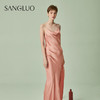 丝绸吊带长裙SILK气质晚礼服SANGLUO桑罗时尚外穿桑蚕丝睡衣裙女 商品缩略图2