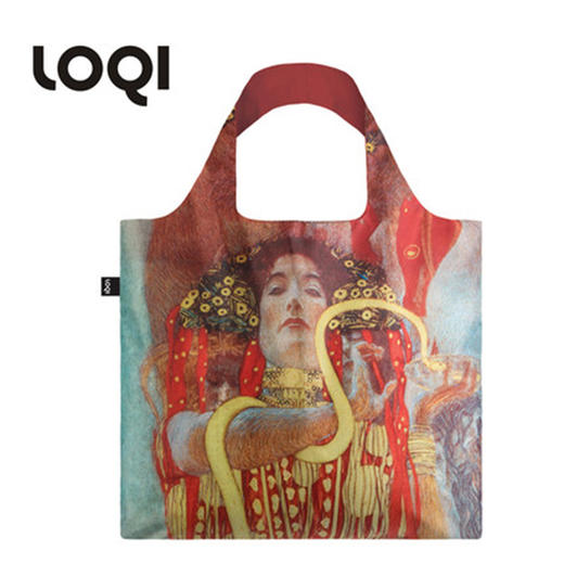 德国LOQI博物馆系列收纳折叠环保袋-司健康的女神 商品图0