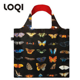 德国LOQI艺术系列收纳折叠环保袋-蝴蝶和蛾子