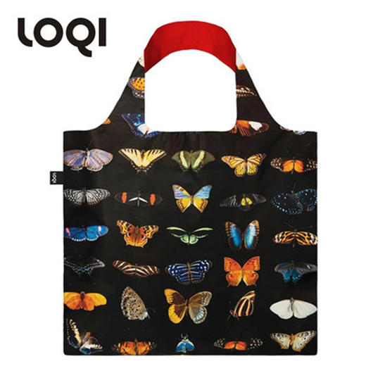 德国LOQI艺术系列收纳折叠环保袋-蝴蝶和蛾子 商品图0