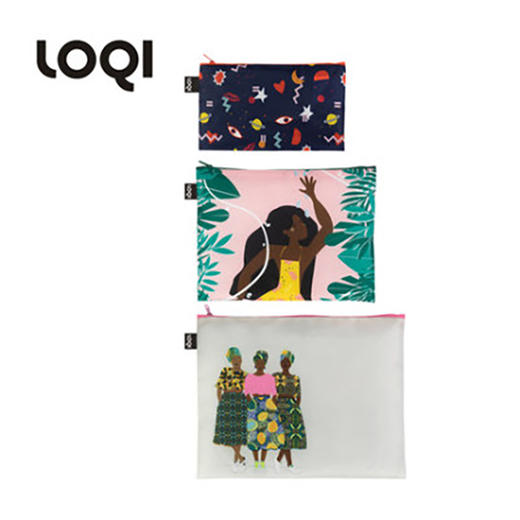 德国LOQI艺术系列潮流收纳袋-夜晚人物系列 商品图0