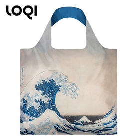 德国LOQI博物馆系列收纳折叠环保袋-冲浪