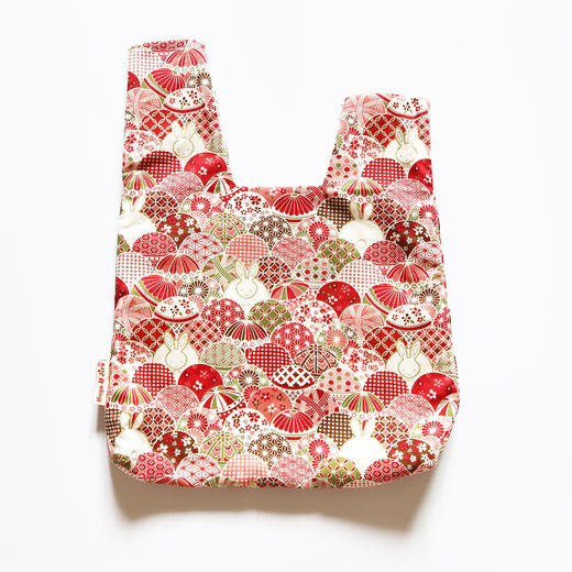 HUJI祤集套结手提包风の花绣球小兔 商品图1