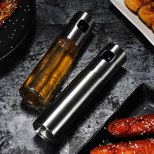 304不锈钢喷雾气压式油壶 商品图2