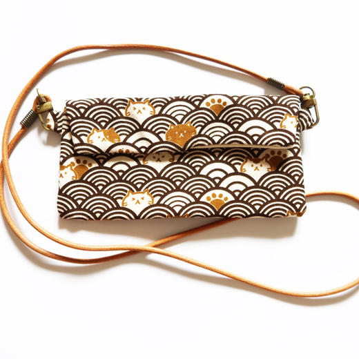 HUJI祤集Comfy斜挎包插画祥云猫猫 商品图2