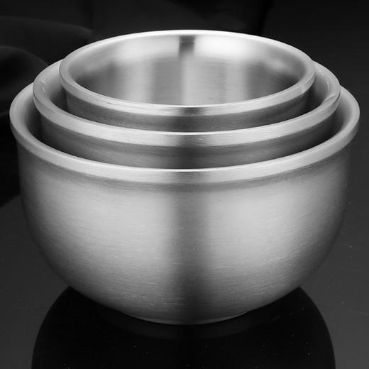 304不锈钢双层隔热防摔碗 商品图4