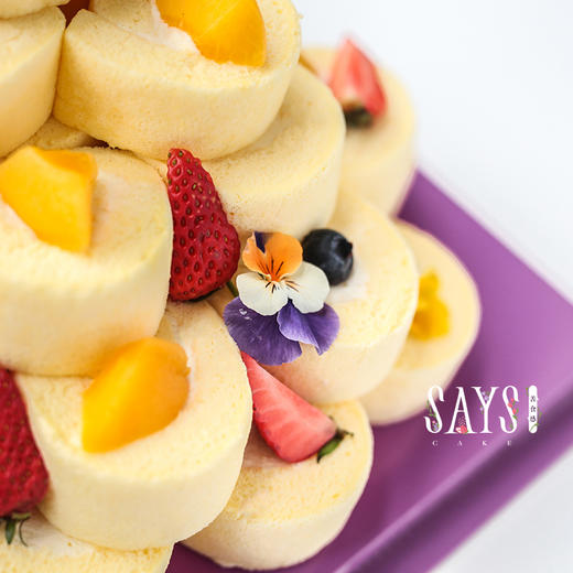 缤纷鲜果卷塔【配手套】 商品图2