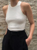 Viktoria Chan | SS2051 Dante Silk Trim Tank [上衣 黑/白/驼/灰] 商品缩略图4
