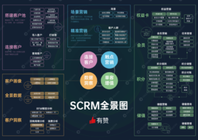 电商SCRM经营解决方案（附客户生命周期/消费旅程全景图）