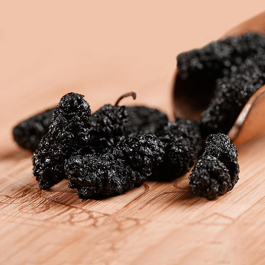 福东海  桑葚干250g  精选桑椹无沙黑桑葚子250克罐装*3罐  5罐 商品图3