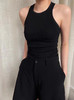Viktoria Chan | SS2051 Dante Silk Trim Tank [上衣 黑/白/驼/灰] 商品缩略图5