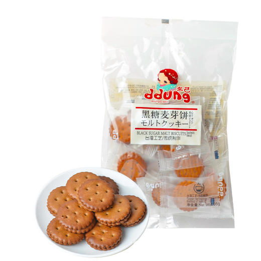ddung/冬己日式小圆饼/麦芽饼102g/106g 商品图0